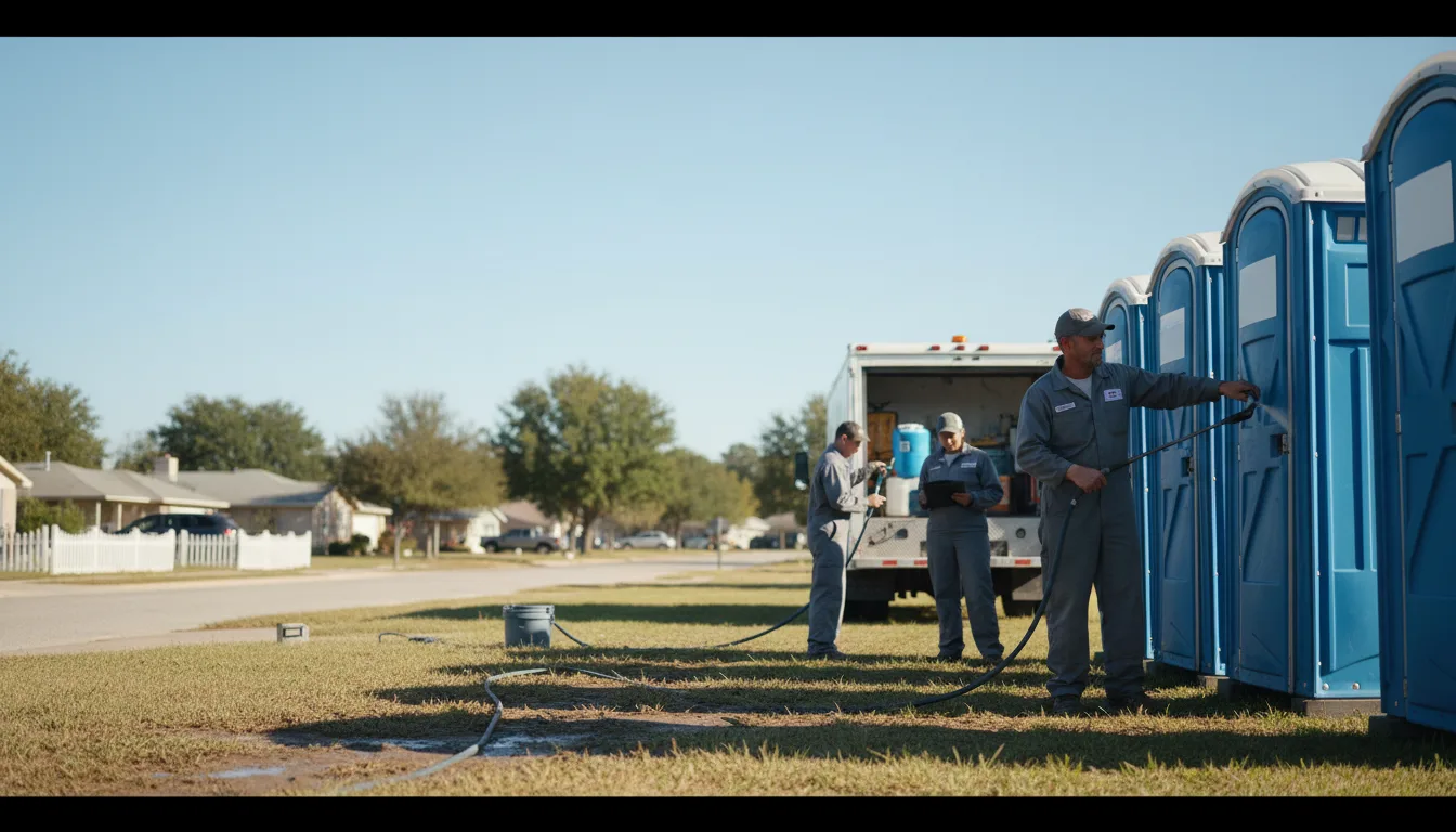 Long-Term Portable Toilet Rental in Oakwood, IL near me